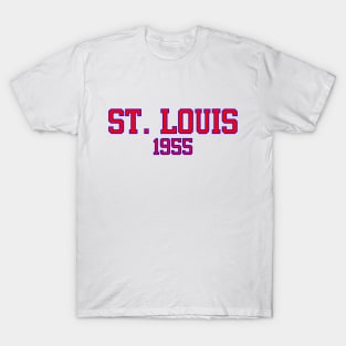 St. Louis 1955 (white variant) T-Shirt